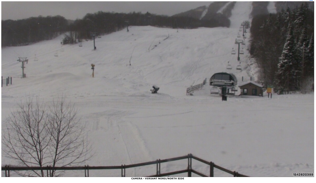 Web cam Snap Shot, Courtesy of Tremblant.ca