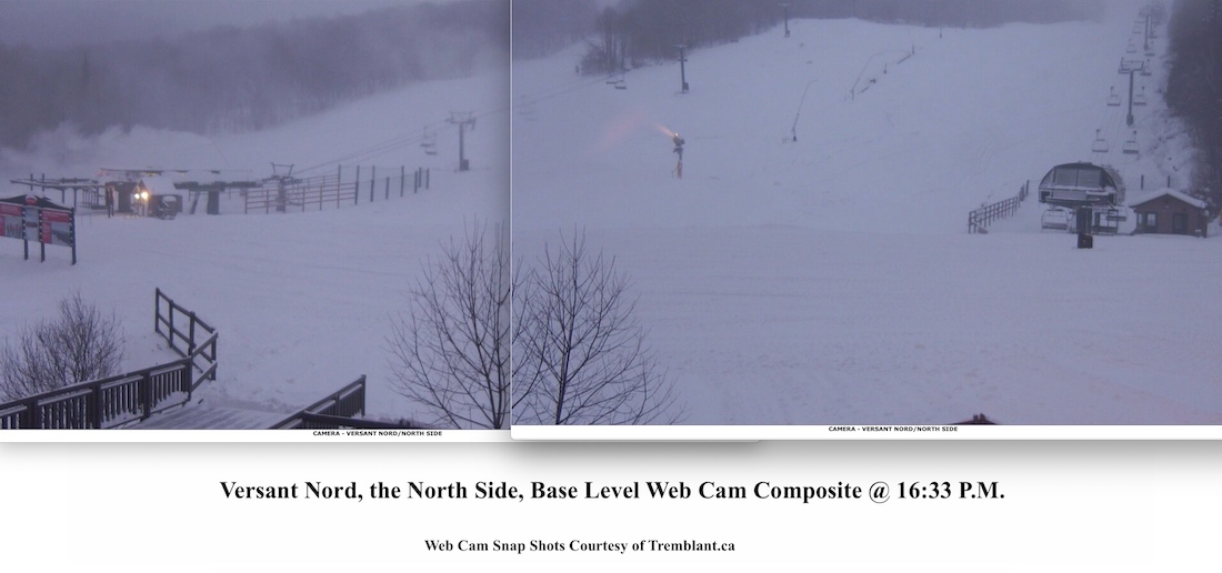 Web cam Snap Shot, Courtesy of Tremblant.ca
