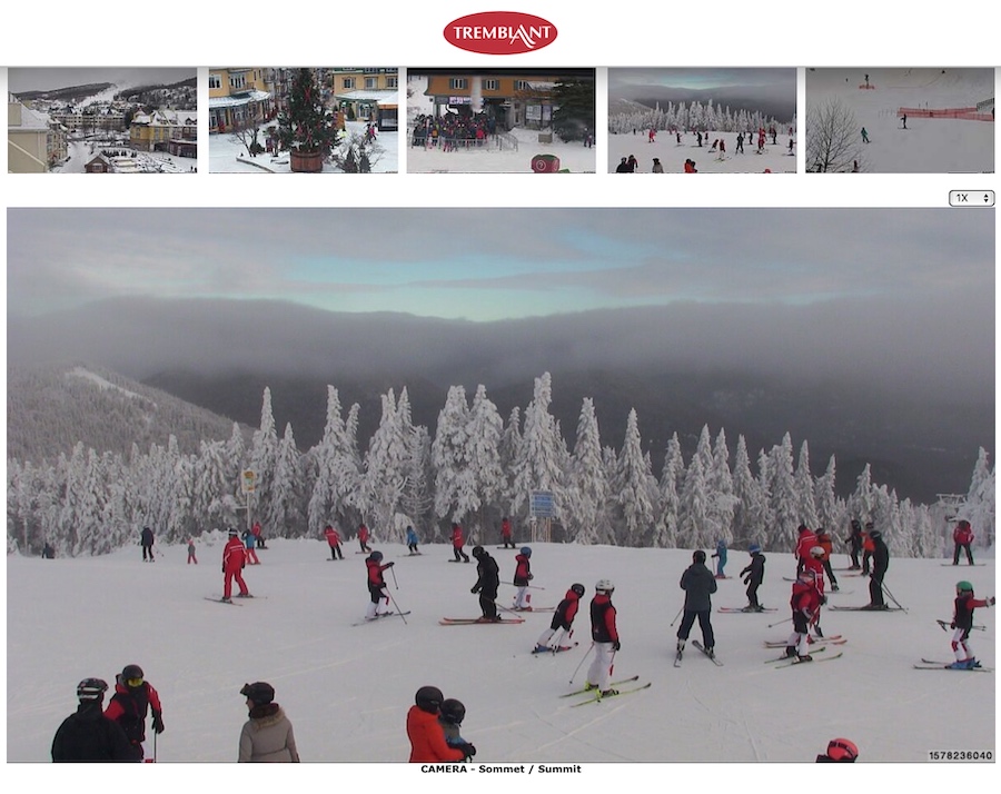 Web Cam Snap Shots Courtesy of Tremblant.ca