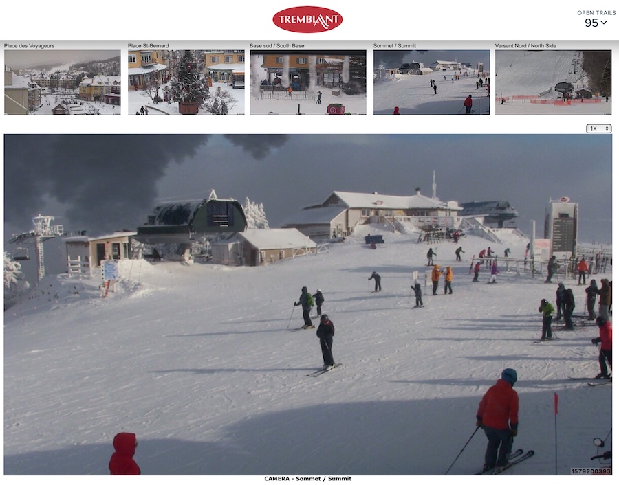 Web Can Snap Shots Courtesy of Tremblant.ca