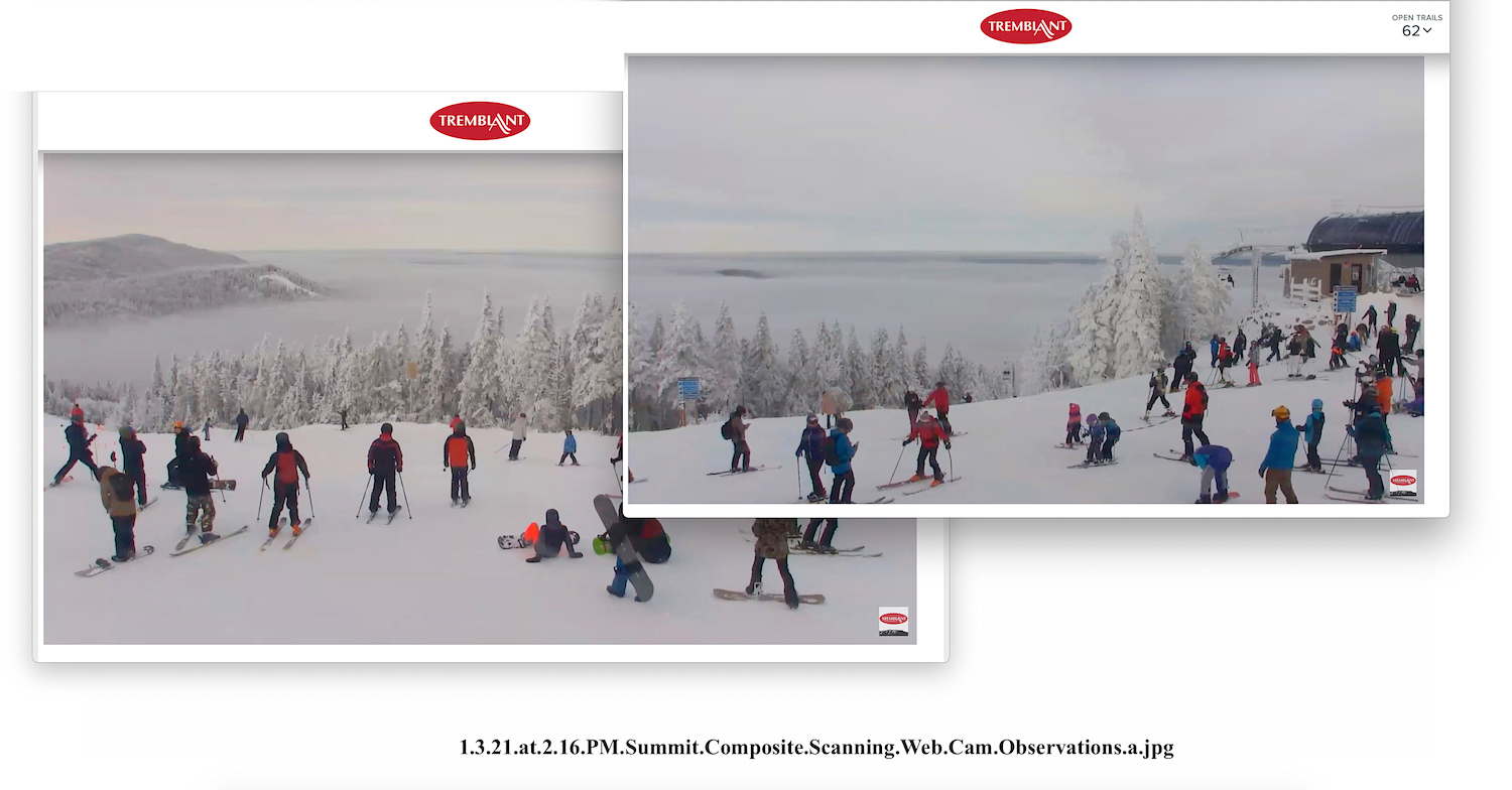 Web Cam Snap Shots Courtesy of Tremblant.ca