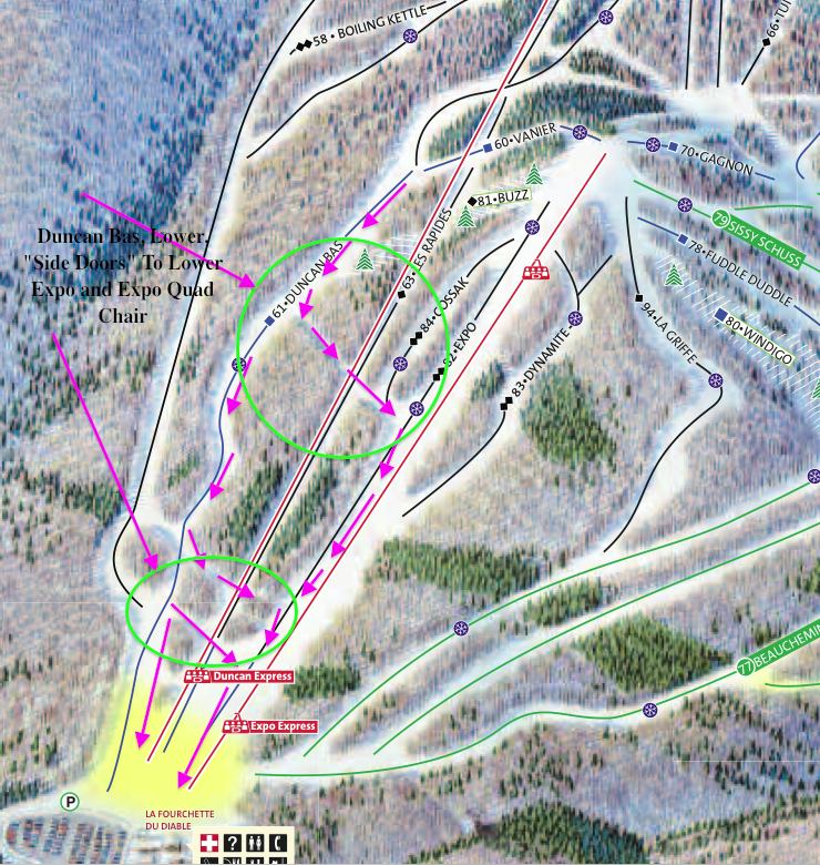 Screenshot of Downloadable Pdf. file courtesy of www.tremblant.ca