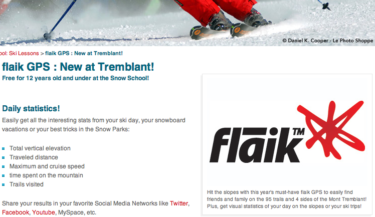 Screenshot courtesy of www.tremblant.ca and all enclosed/acknowledged entities therein. Link to this page provided below.
