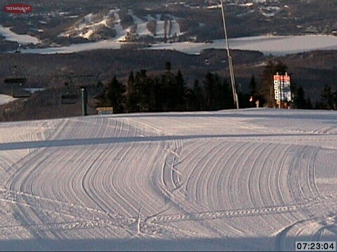The quality of Grooming preparation is clear in this Summit panorama this morning. Today is going to be a Great Day!