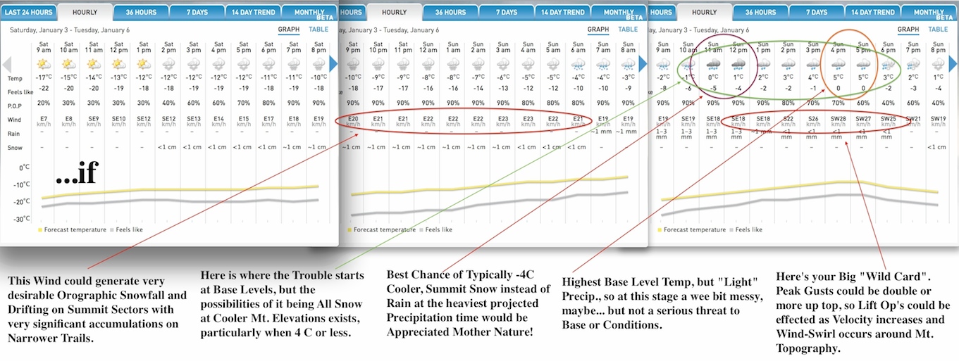 Screenshots Courtesy of The Weather Network.