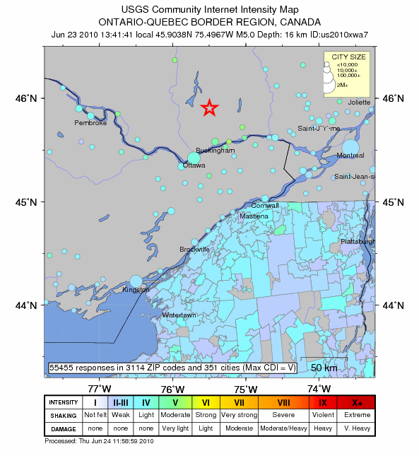 Screenshot and all enclosed data courtesy of <br />U.S. Geological Service.