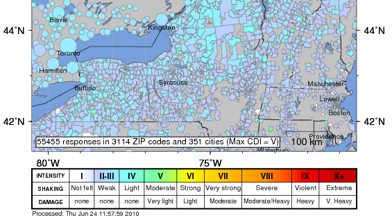 Screenshot and all enclosed data courtesy of <br />U.S. Geological Service.