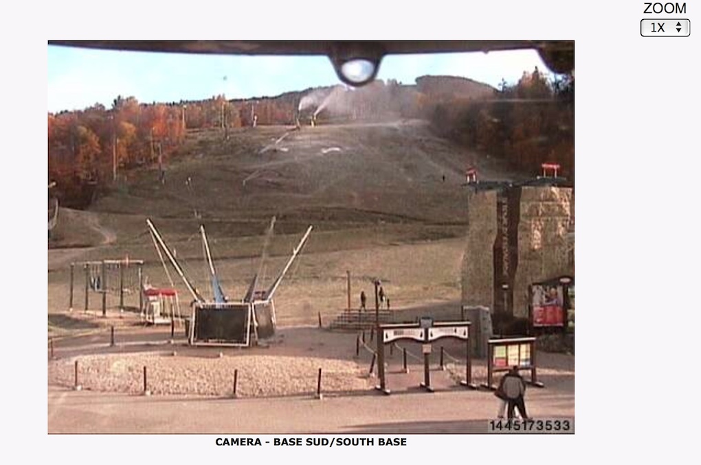 Web Cam Screenshot Courtesy of Tremblant.ca