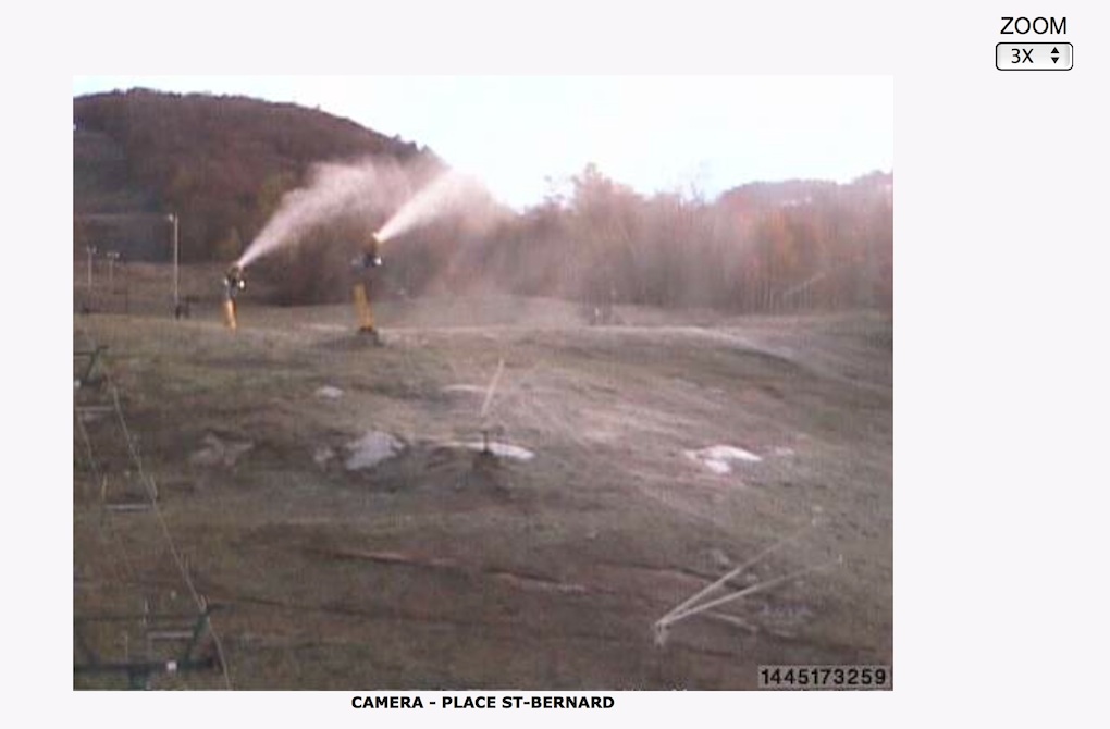 Web Cam Screenshot Courtesy of Tremblant.ca