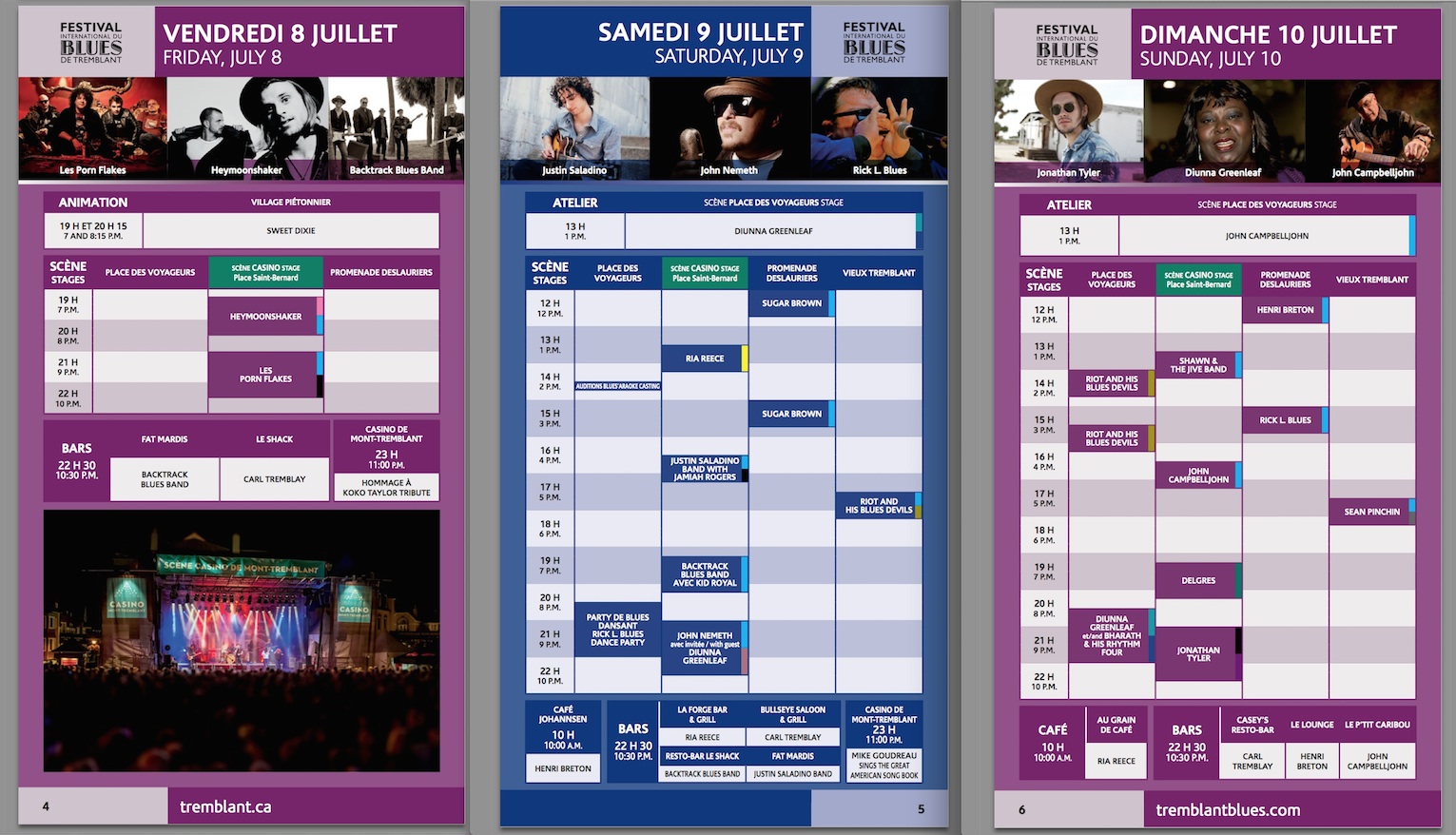 Archival Screenshot of Downloadable PDF, Courtesy of Tremblant.ca