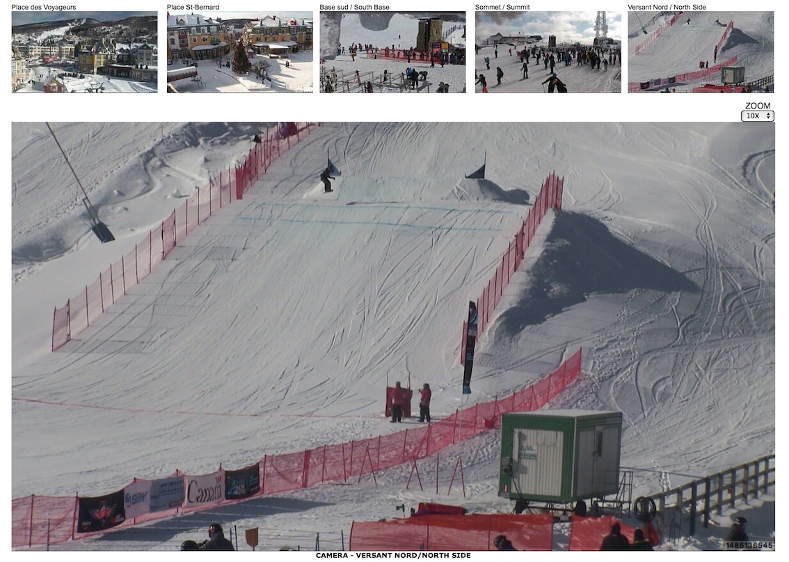 Web Cam Array Courtesy Of Tremblant.ca
