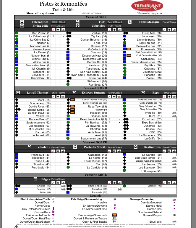 Screenshot courtesy of www.tremblant.ca downloadable pdf  file