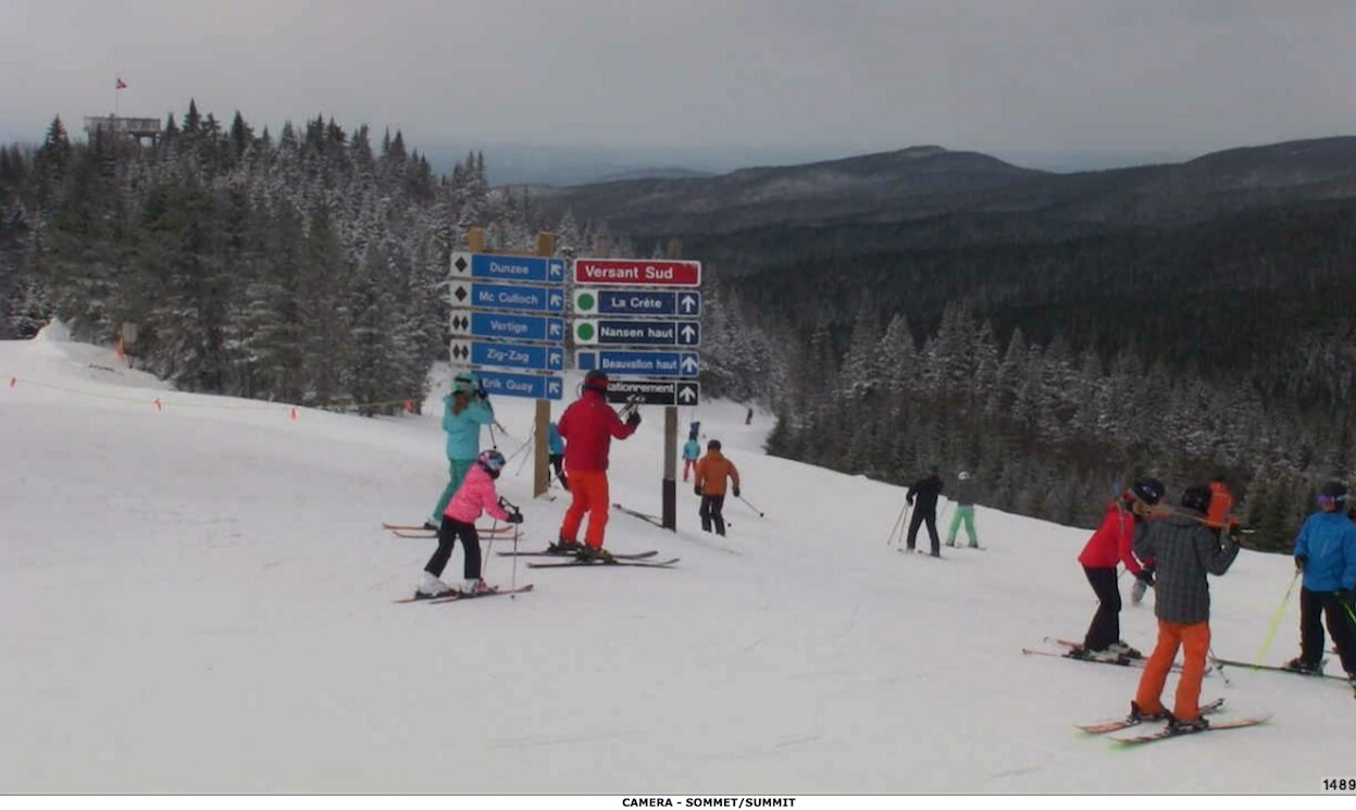 Web Cam Screenshots Courtesy of Tremblant.ca