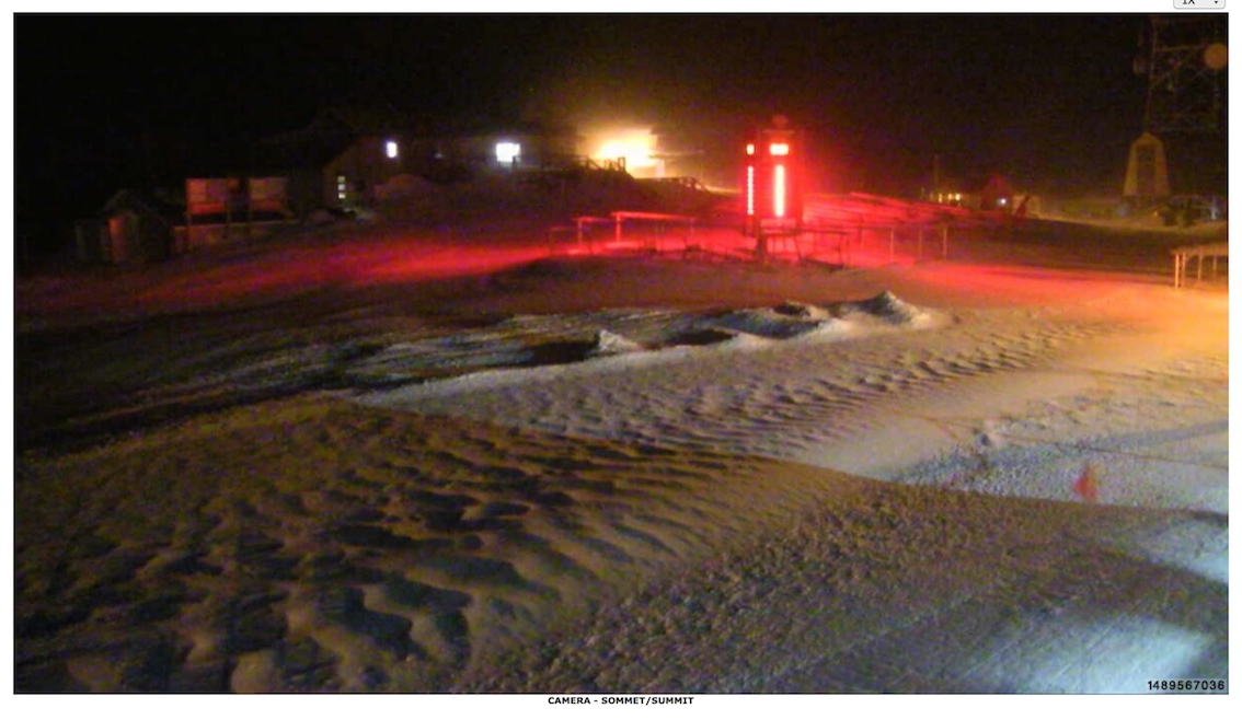 Web Cam Snap Shot Courtesy of Tremblant.ca
