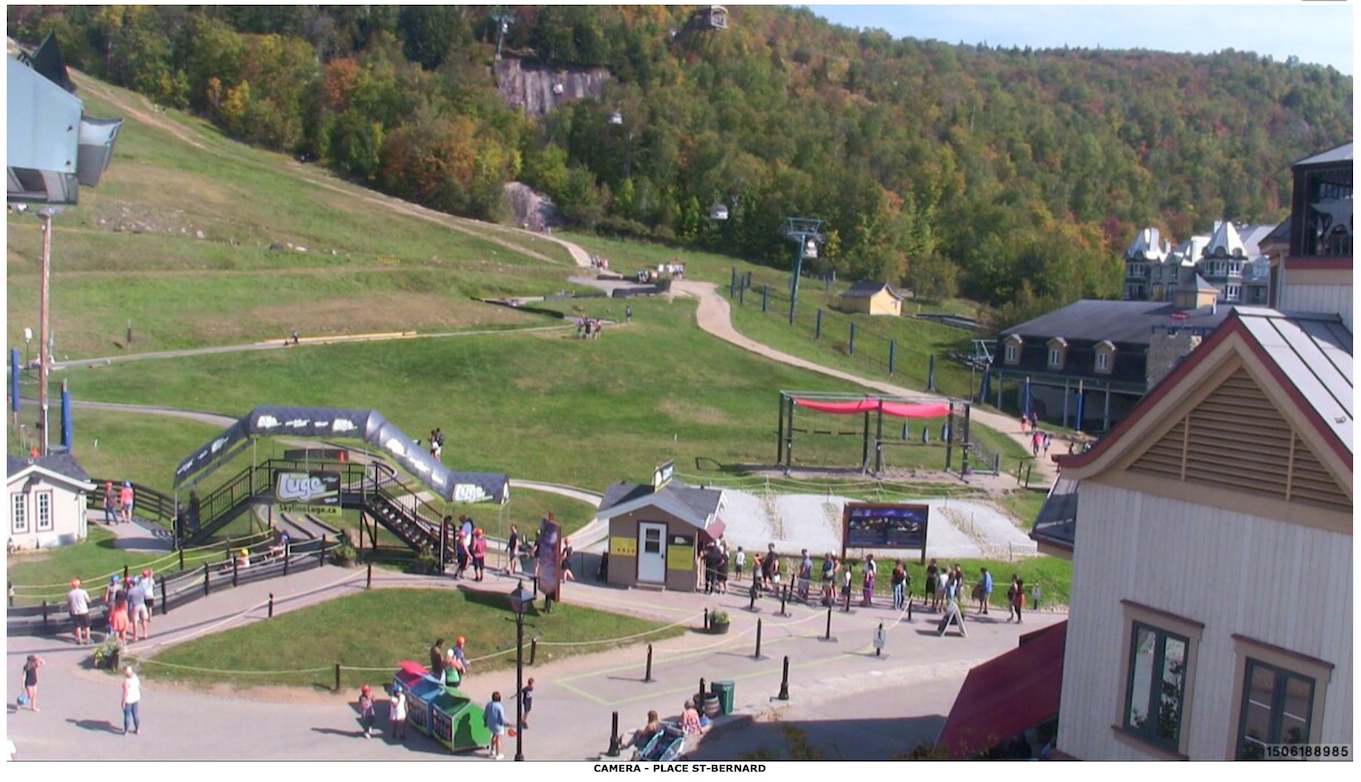 Web Cam Snap Shot Courtesy of Tremblant.ca