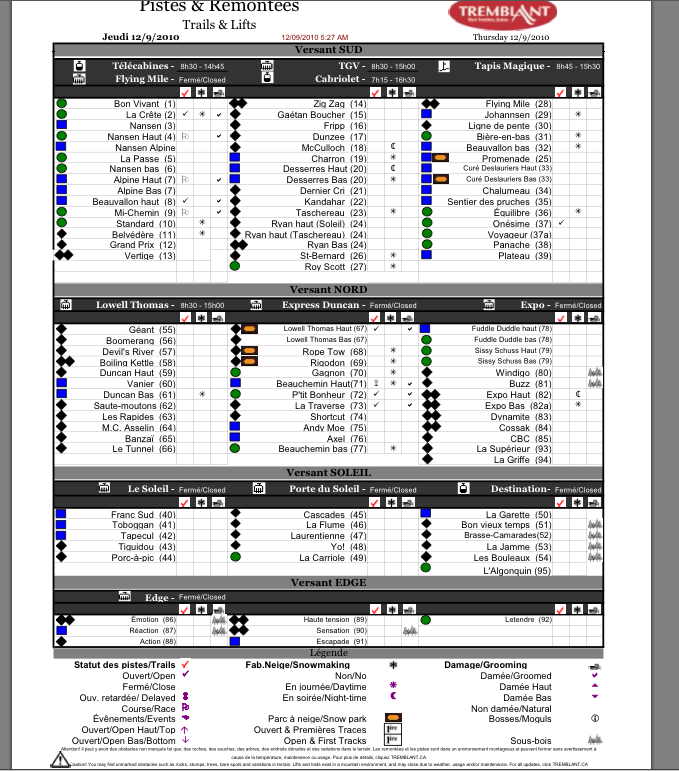 Screenshot courtesy of www.tremblant.ca downloadable pdf file.