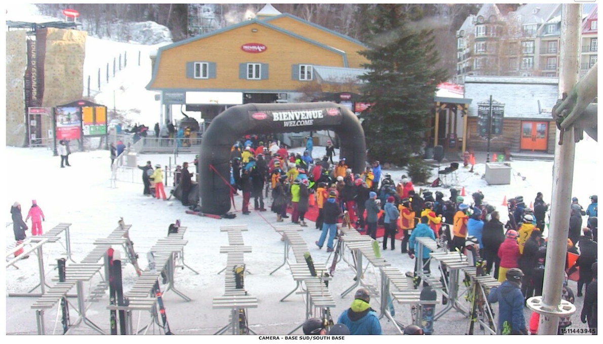 Web Cam Snap Shot Courtesy of Tremblant.ca