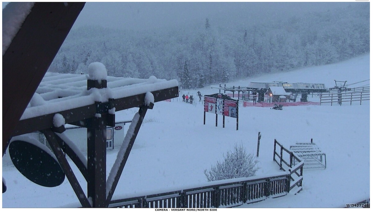 Web Cam Snap Shot Courtesy of Tremblant.ca
