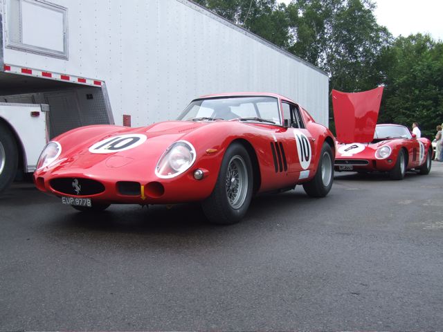 Ferrari 250 GTO ... one of 39 built and one of the most influential automotive designs of all time. The interesting part here though, is that the owner of this rare machine is not afraid to use it (Thank You, Sir...), so while many of its type sit motionless in museums, we got to see and hear this fine example run hard and fast, exactly the way Enzo Ferrari intended!