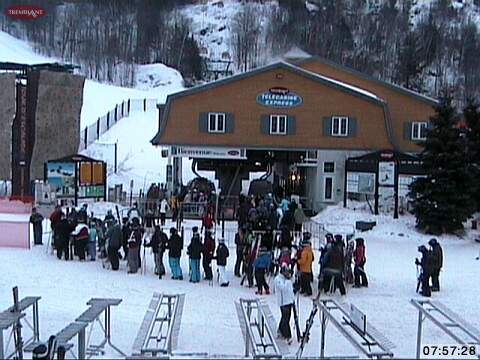 Web Cam Snap Shot Courtesy of www.tremblant.ca