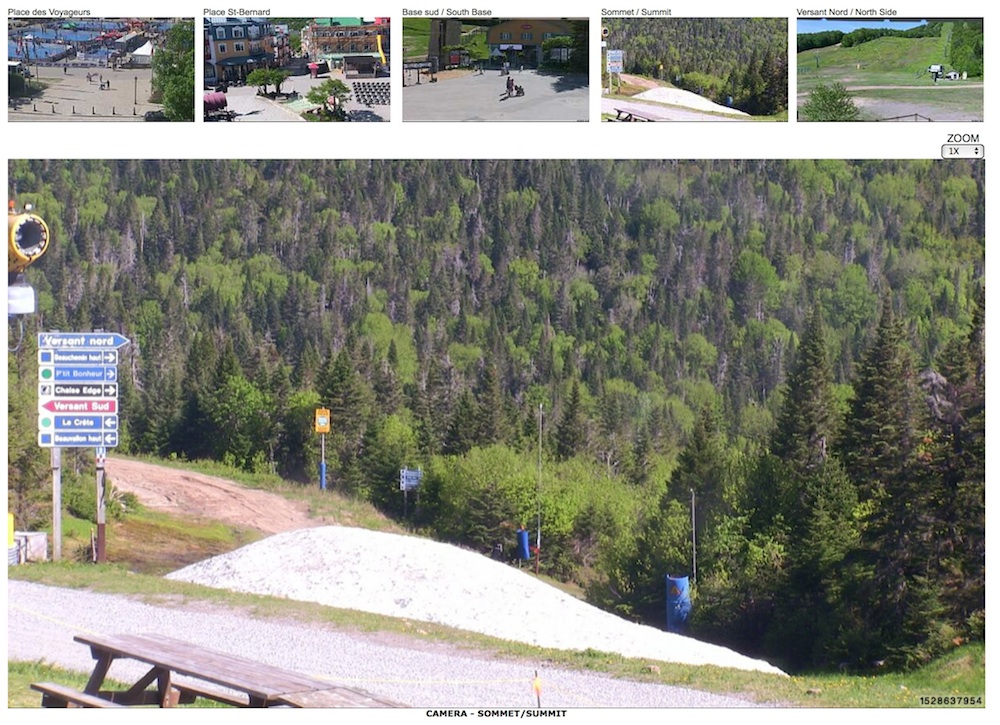 Web Cam Snap Shots Courtesy of Tremblant.ca