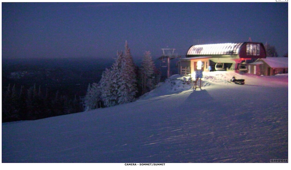 Web Cam Snap Shot Courtesy of Tremblant.ca