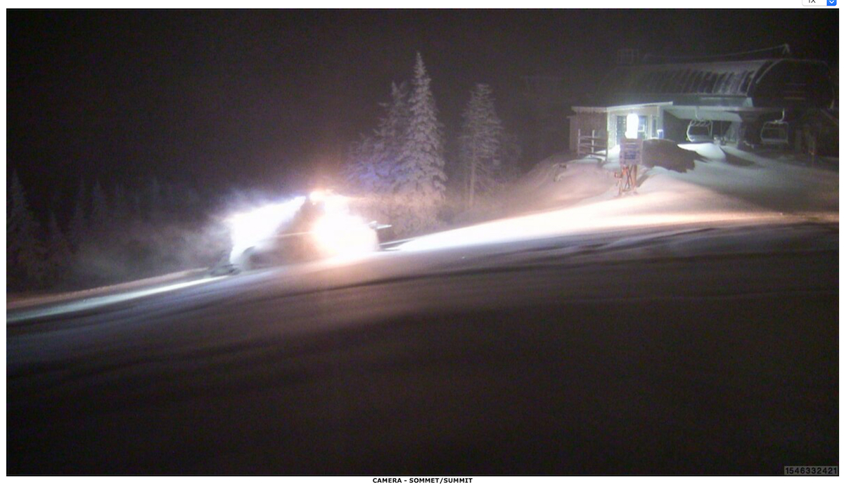 Web Cam Snap Shot Courtesy of Tremblant.ca