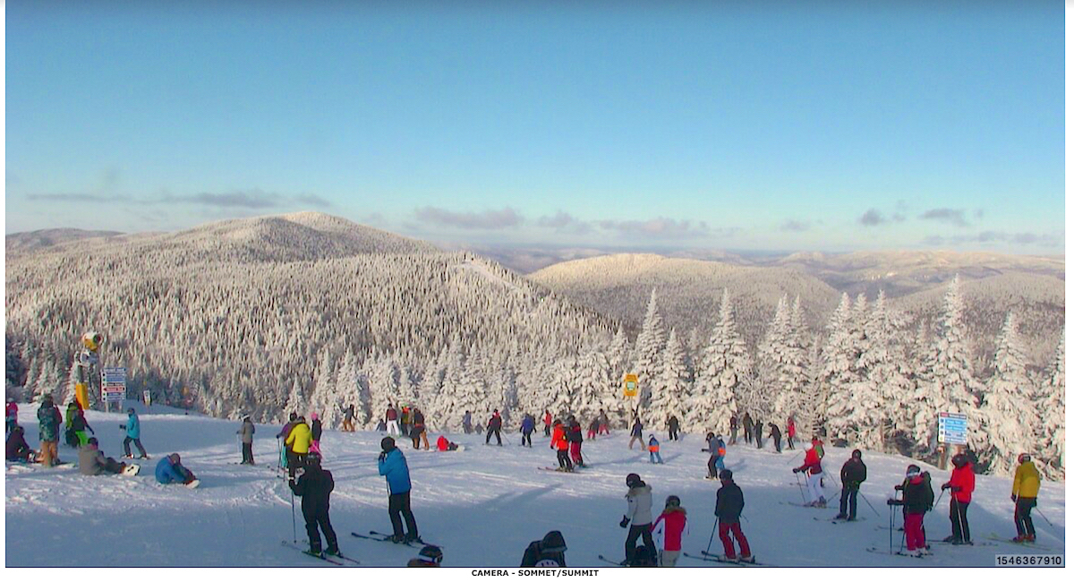 Web Cam Snapshot Courtesy of Tremblant.ca