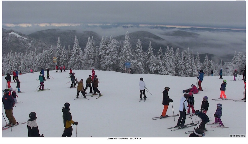 Web Cam Snap Shot Courtesy of Tremblant.ca