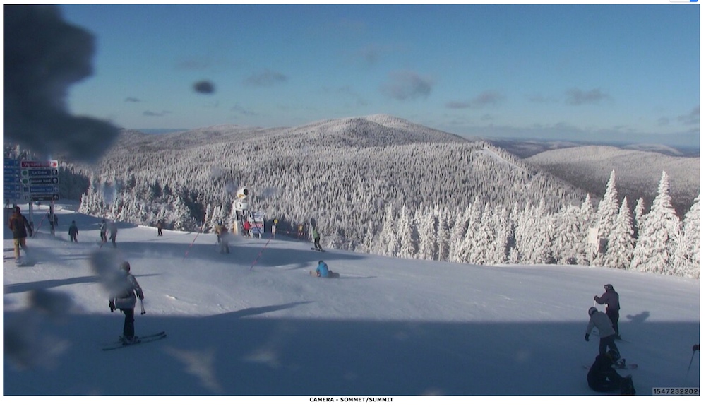 Web Cam Snap Shot Courtesy of Tremblant.ca