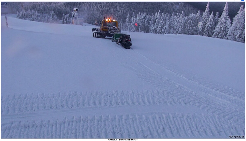 Web Cam Snap Shot Courtesy of Tremblant.ca