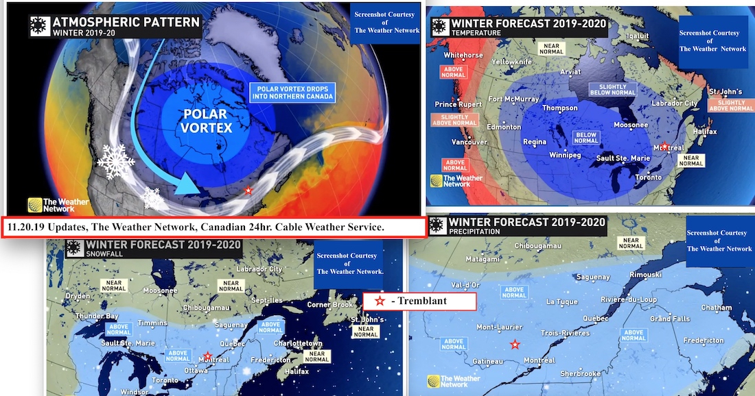 Screenshots Courtesy of The Weather Network.