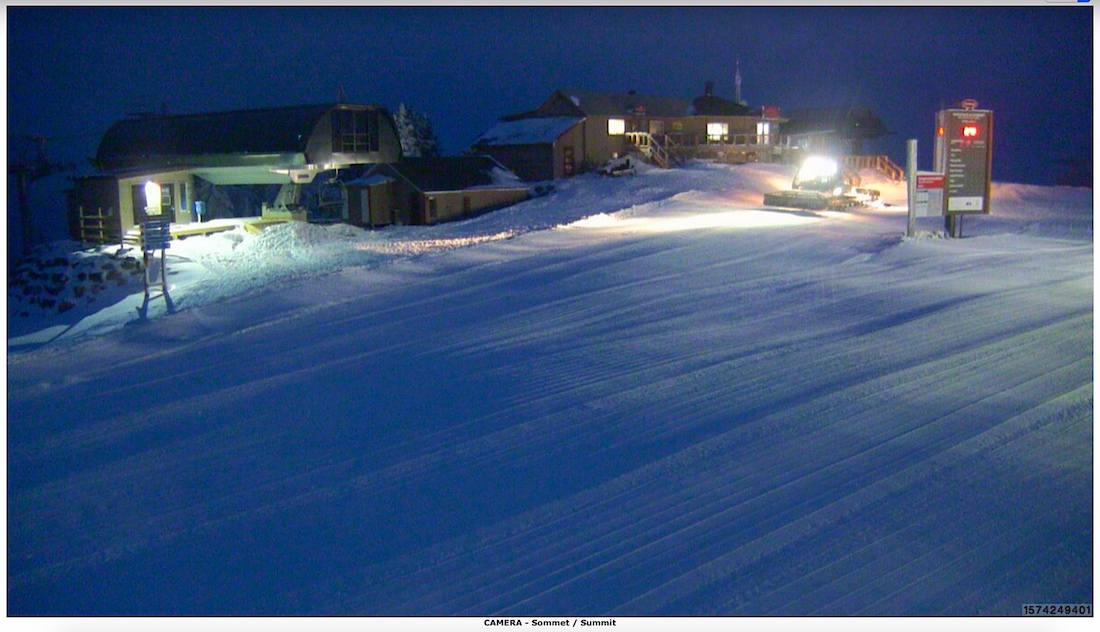 Webcam Snap Shot Courtesy of Tremblant.ca