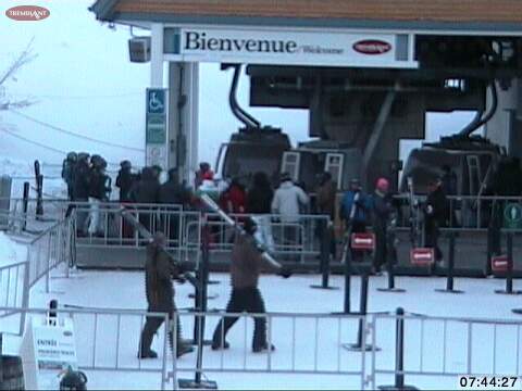 Web Cam Snap Shot Courtesy of www.tremblant.ca