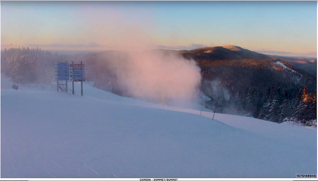 Web Cam Snap Shot Courtesy Of Tremblant.ca