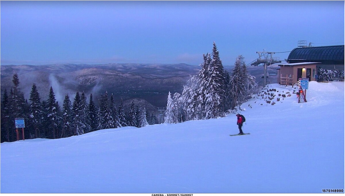 Web Cam Snap Shot Courtesy Of Tremblant.ca