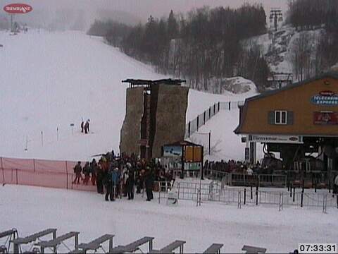 Web Cam Snap Shot Courtesy of www.tremblant.ca