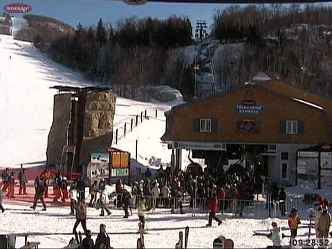 Web Cam Snap Shot Courtesy of www.tremblant.ca