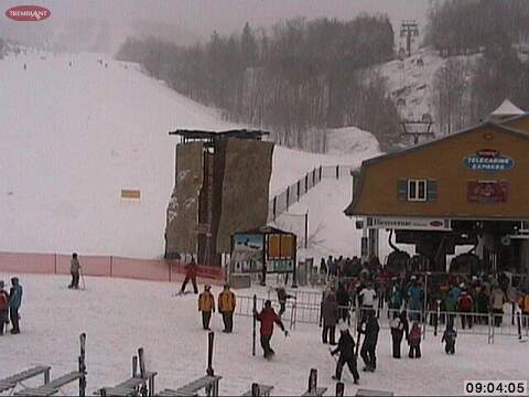 Web Cam Snap Shot Courtesy of www.tremblant.ca