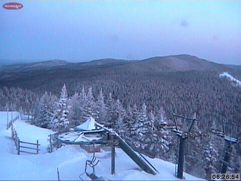 Web Cam Snap Shot Courtesy of www.tremblant.ca