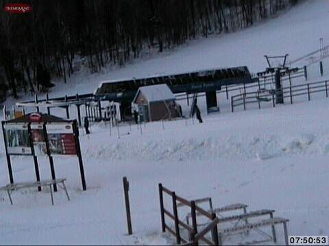 North Side &quot;Top To Bottom&quot; open today Via Beauchemin and the Duncan Detachable Quad Chair... Fantastic! Our compliments to the Tremblant Mountain Crews for all the efforts to get this job done.