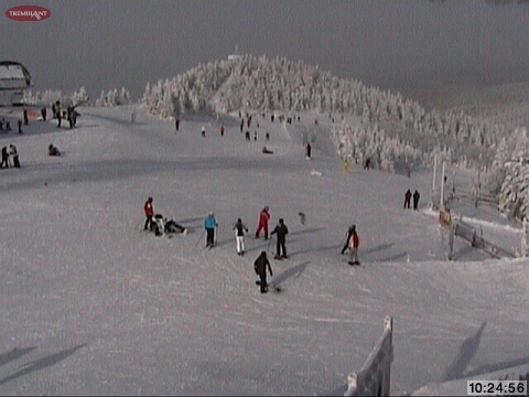 Rotating the webcam gives us a clear view toward Beauvallon/Beauchemin
