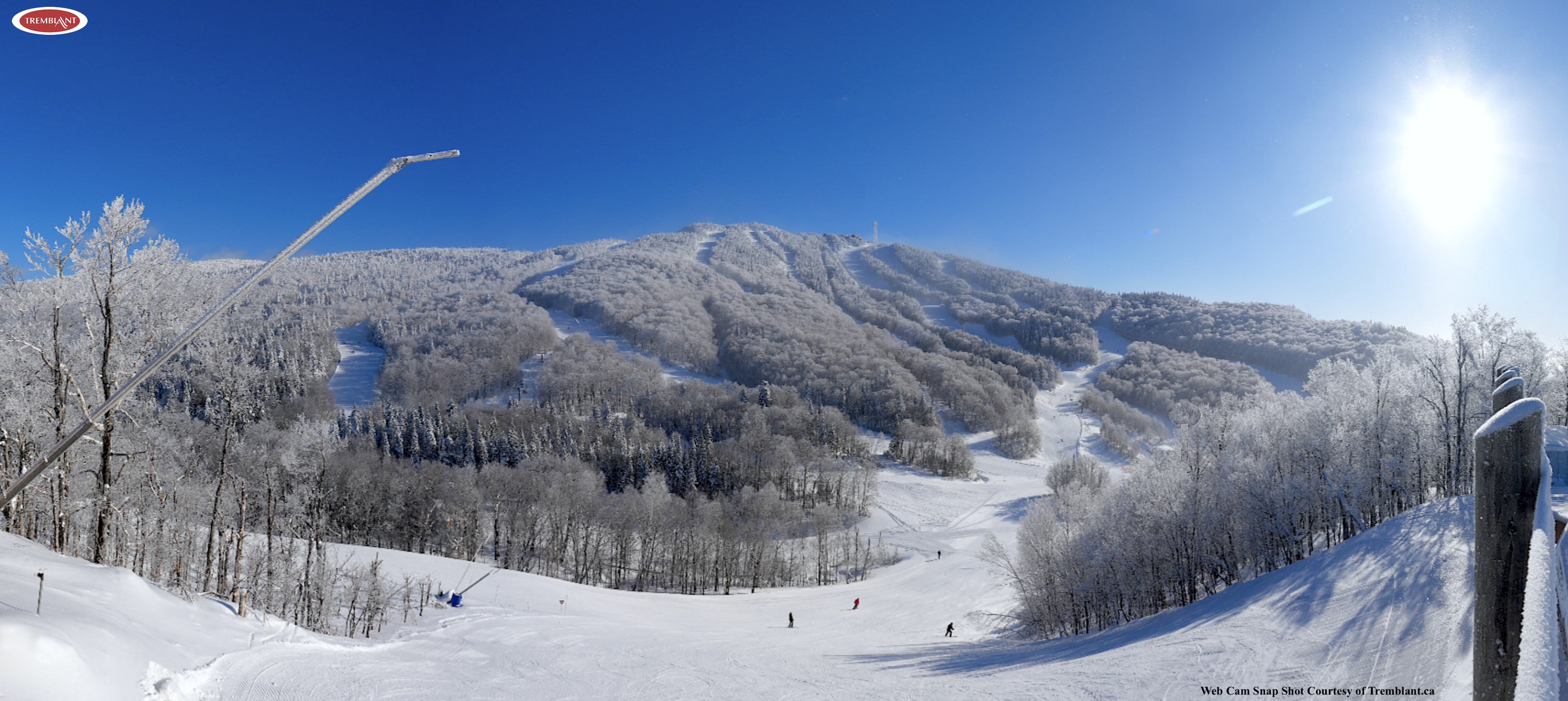 Web Cam Snap Shot Courtesy of Tremblant.ca