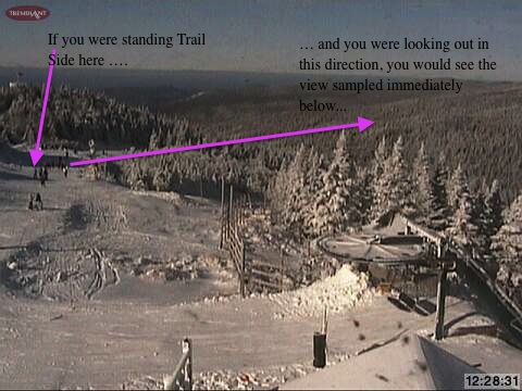 Web Cam Snap Shot Courtesy of www.tremblant.ca
