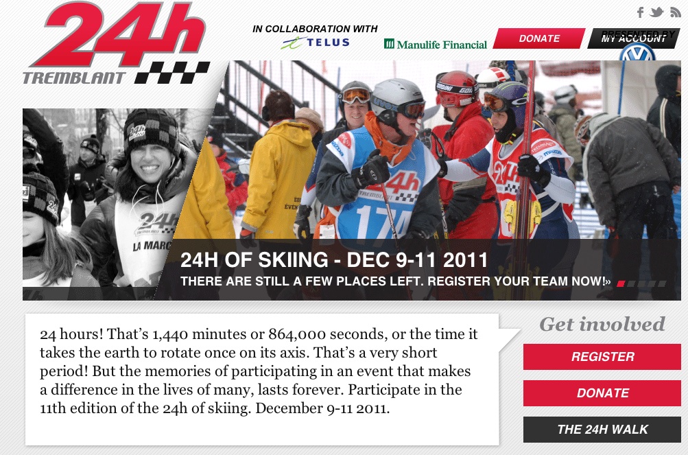 24h Screenshot Courtesy of www.tremblant.ca