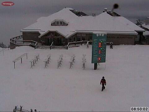 Web Cam Snap Shot Courtesy of www.tremblant.ca