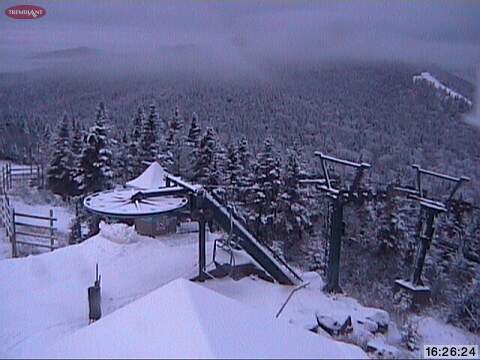 Web Cam Snap Shot Courtesy of www.tremblant.ca