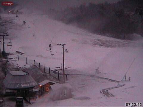 Web Cam Snap Shots Courtesy Of www.tremblant.ca