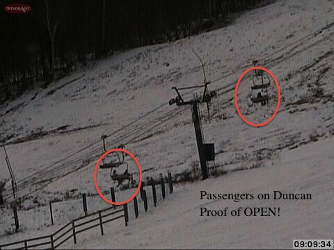 Web Cam Snap Shot, Courtesy of www.tremblant.ca