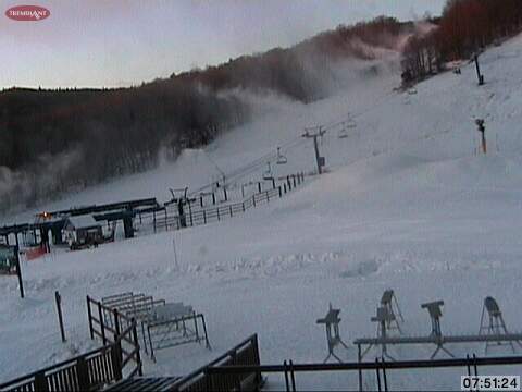 Web Cam Snap Shot Courtesy of www.tremblant.ca